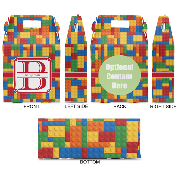 Building Blocks Gable Favor Box - Approval