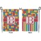Building Blocks Garden Flag - Double Sided Front and Back