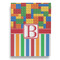 Building Blocks Garden Flags - Large - Double Sided - BACK