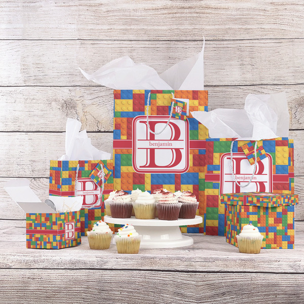 Building Blocks Gift Bags - In Context