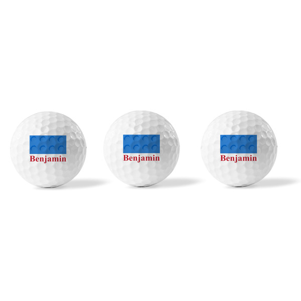 Building Blocks Golf Balls - Generic - Set of 3 - APPROVAL
