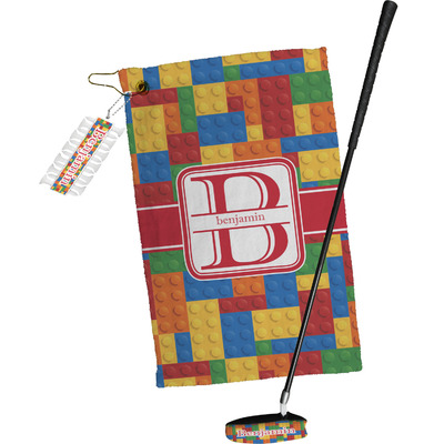 Building Blocks Golf Towel Gift Set (Personalized)