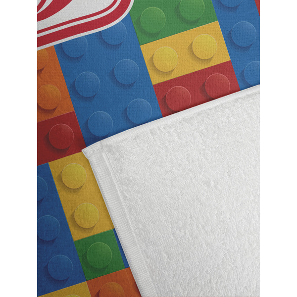 Building Blocks Golf Towel - Detail