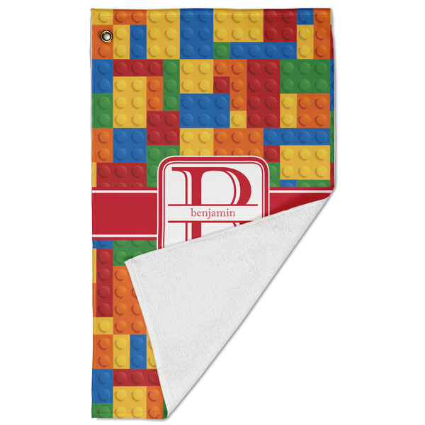Building Blocks Golf Towel - Folded (Large)