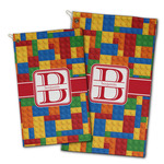 Building Blocks Golf Towel - Poly-Cotton Blend w/ Name and Initial