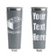 Building Blocks Grey RTIC Everyday Tumbler - 28 oz. - Front and Back