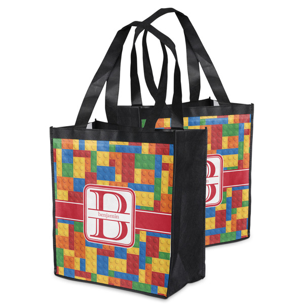 Building Blocks Grocery Bag - MAIN