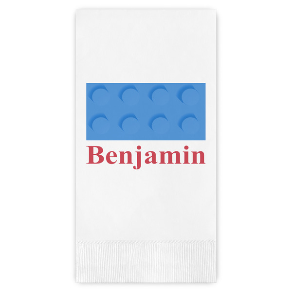 Custom Building Blocks Guest Towels - Full Color (Personalized)