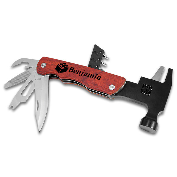 Building Blocks Hammer Multi-tool - FRONT (full open)