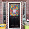 Building Blocks House Flags - Double Sided - (Over the door) LIFESTYLE