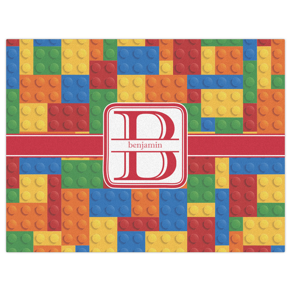 Building Blocks Indoor / Outdoor Rug - 6'x8' - Front Flat
