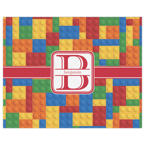 Building Blocks Indoor / Outdoor Rug - 8'x10' - Front Flat