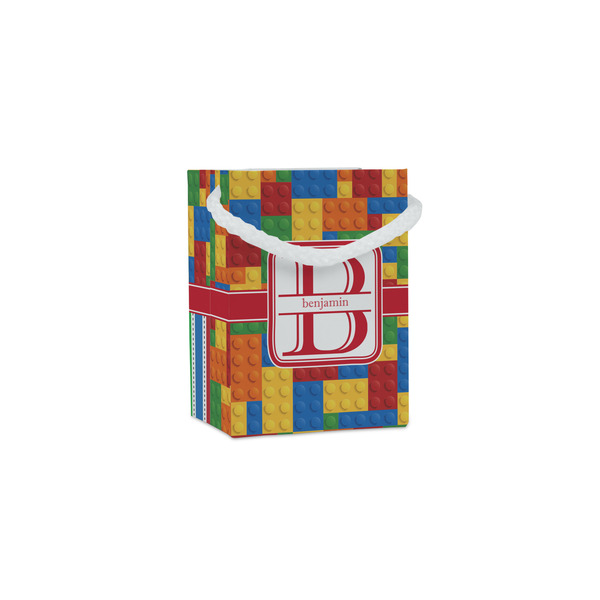 Custom Building Blocks Jewelry Gift Bags - Gloss (Personalized)