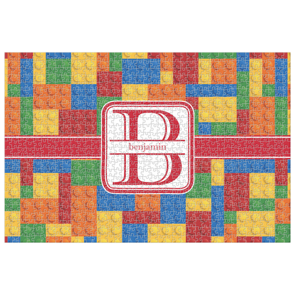 Custom Building Blocks 1014 pc Jigsaw Puzzle (Personalized)