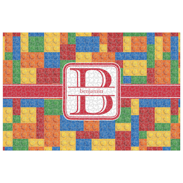 Custom Building Blocks Jigsaw Puzzle - 1000-piece (Personalized)