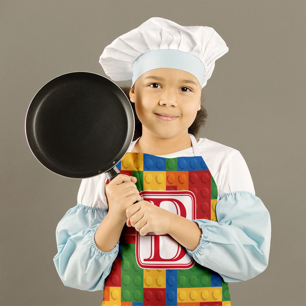 Building Blocks Kid's Aprons - Medium - Lifestyle