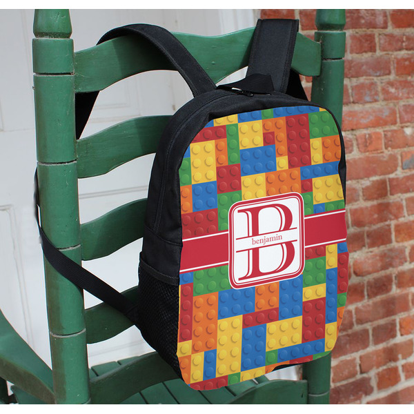 Building Blocks Kids Backpack - In Context