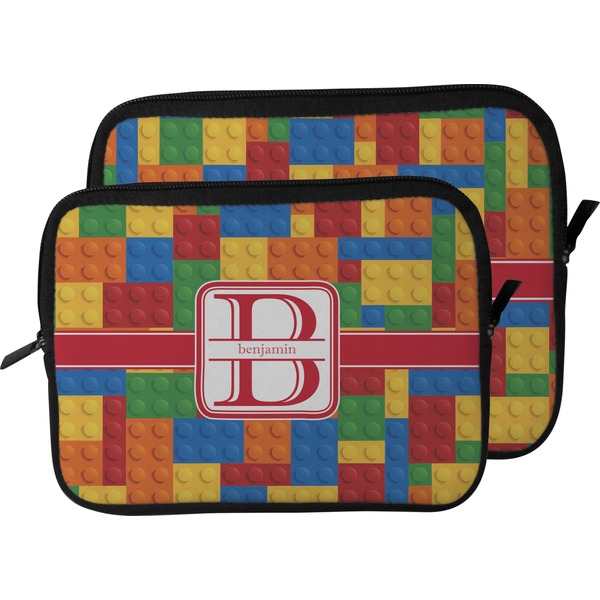 Building Blocks Laptop Sleeve (Size Comparison)
