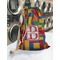 Building Blocks Laundry Bag in Laundromat