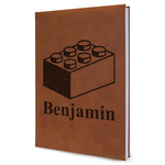 Building Blocks Leatherette Journal - Large - Single Sided (Personalized)