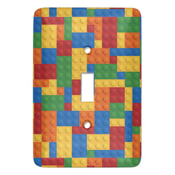 Building Blocks Light Switch Cover (Single Toggle) (Personalized)