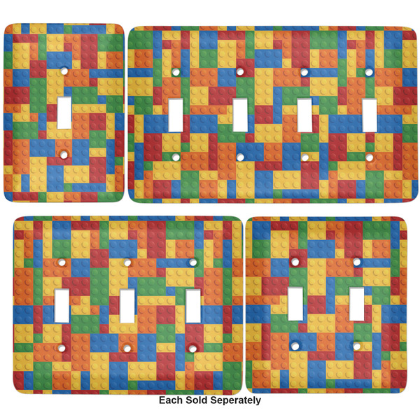 Building Blocks Light Switch Covers all sizes
