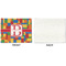 Building Blocks Linen Placemat - APPROVAL Single (single sided)