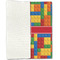 Building Blocks Linen Placemat - Folded Half