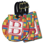 Building Blocks Plastic Luggage Tag (Personalized)