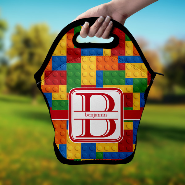 Building Blocks Lunch Bag - Hand