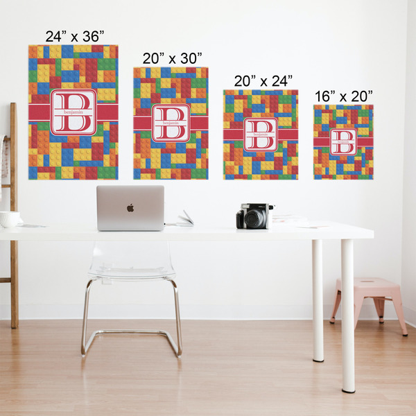 Building Blocks Matte Poster - Sizes
