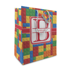 Building Blocks Medium Gift Bag (Personalized)