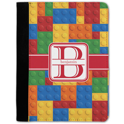 Building Blocks Notebook Padfolio w/ Name and Initial