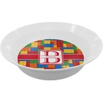 Building Blocks Melamine Bowl - 12 oz (Personalized)