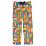 Building Blocks Mens Pajama Pants - L