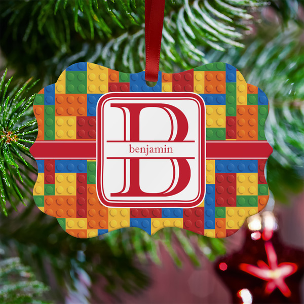 Building Blocks Metal Benilux Ornament - Lifestyle