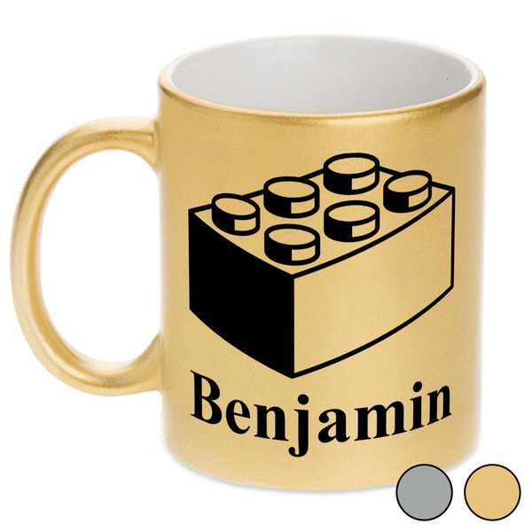 Building Blocks Metallic Mugs