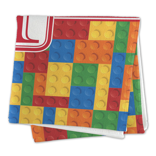 Building Blocks Microfiber Dish Rag - FOLDED (square)