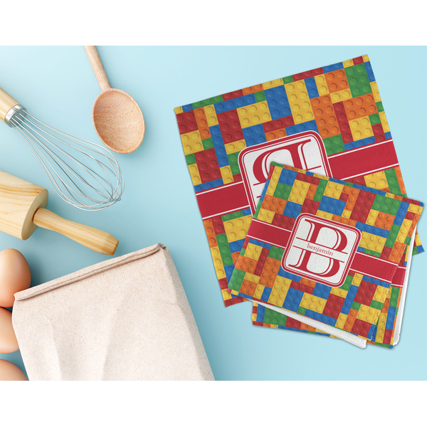 Building Blocks Microfiber Dish Rag - LIFESTYLE