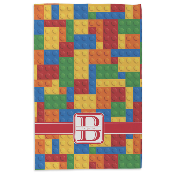 Building Blocks Microfiber Dish Towel - APPROVAL