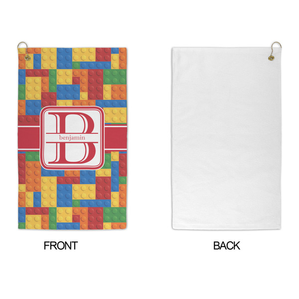 Building Blocks Microfiber Golf Towels - APPROVAL