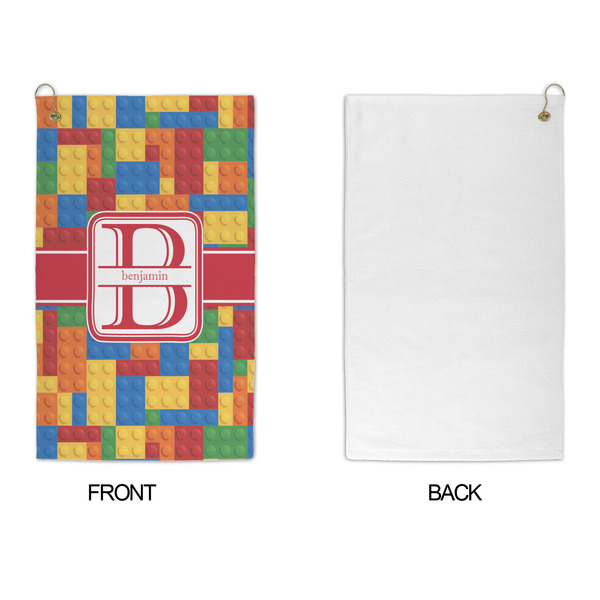 Building Blocks Microfiber Golf Towels - APPROVAL
