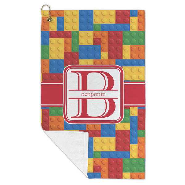 Building Blocks Microfiber Golf Towels - FOLD