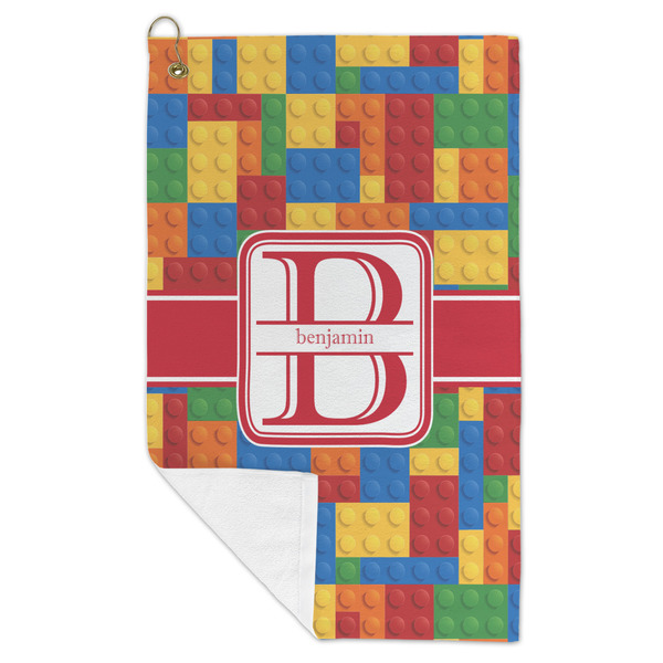 Building Blocks Microfiber Golf Towels - FOLD