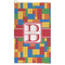 Building Blocks Microfiber Golf Towel - Large (Personalized)