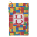 Building Blocks Microfiber Golf Towel - Small (Personalized)
