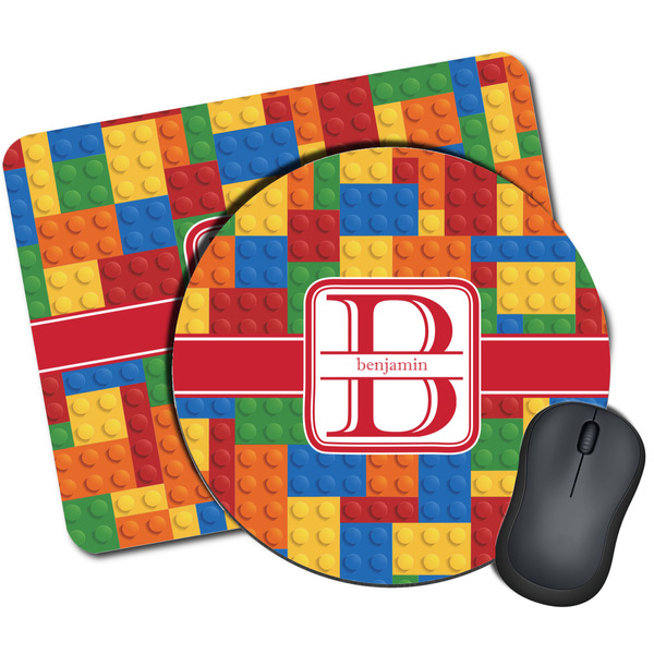 Custom Building Blocks Mouse Pad (Personalized)