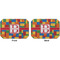 Building Blocks Octagon Placemat - Double Print Front and Back