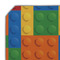 Building Blocks Octagon Placemat - Single front (DETAIL)