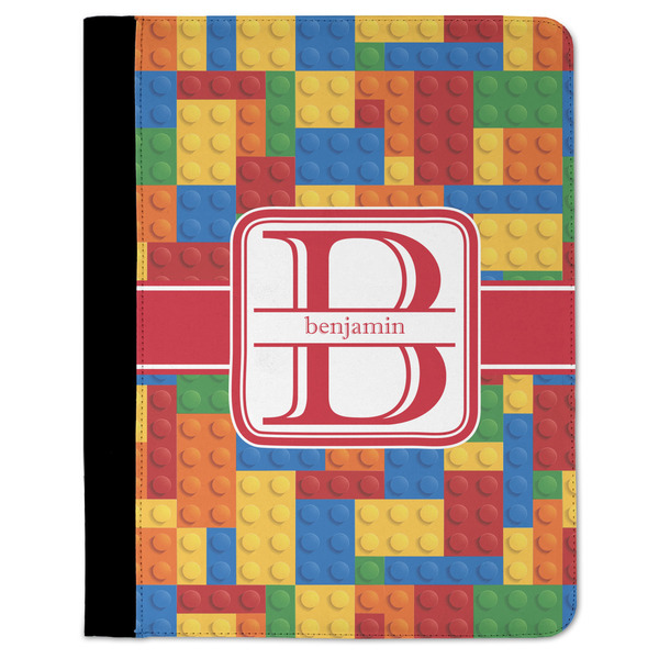 Custom Building Blocks Padfolio Clipboard - Large (Personalized)